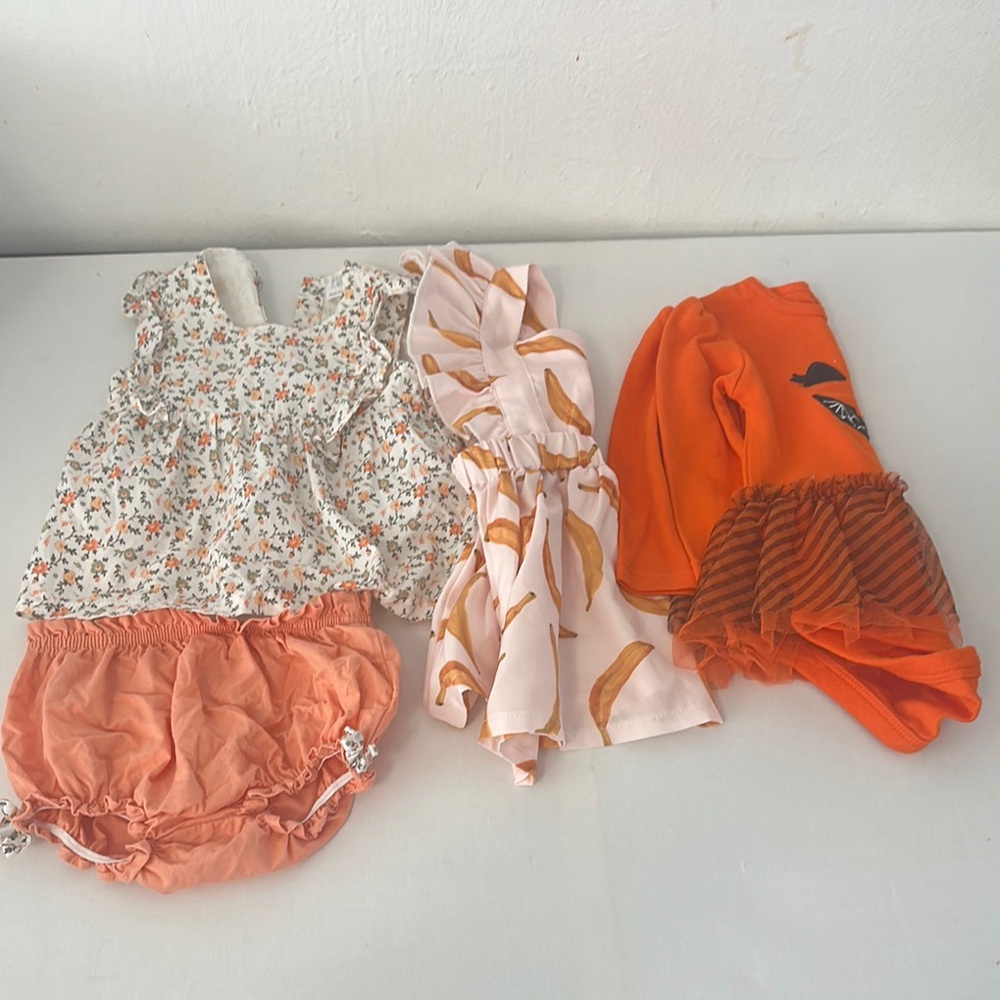 Lot of 4 baby girl 6-9 months | Halloween baby costume